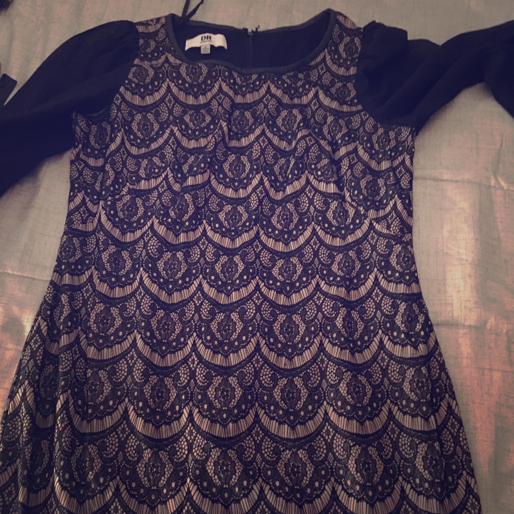 Long sleeve midi dress